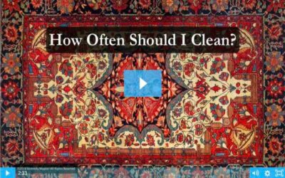 How often should your rug be cleaned?
