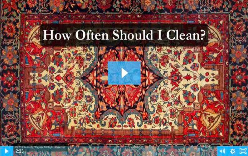 How often should your rug be cleaned?